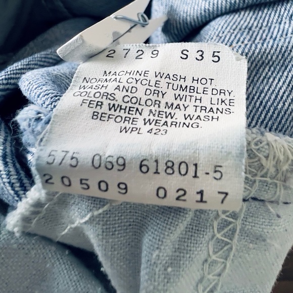 Vintage 70’s Levi’s Orange Tab 509-0217 Straight Leg Jeans - Picture 9 of 16